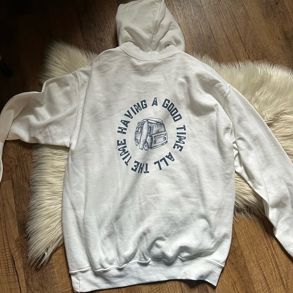 OUTER BANKS “Good Time All The Time” Pullover Hoodie - Picture 5 of 5